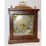 Superb quality 18th century Paul Rimboult twin fusee with verge escapement bracket clock,