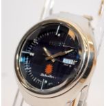 Collectible Seiko Advan automatic watch with faceted crystal. Model ref 6106-7680. Serial number