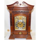 Superb quality 19thC. mahogany cased large English three train Directors Bracket Clock with Fusee