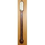 Antique stick barometer