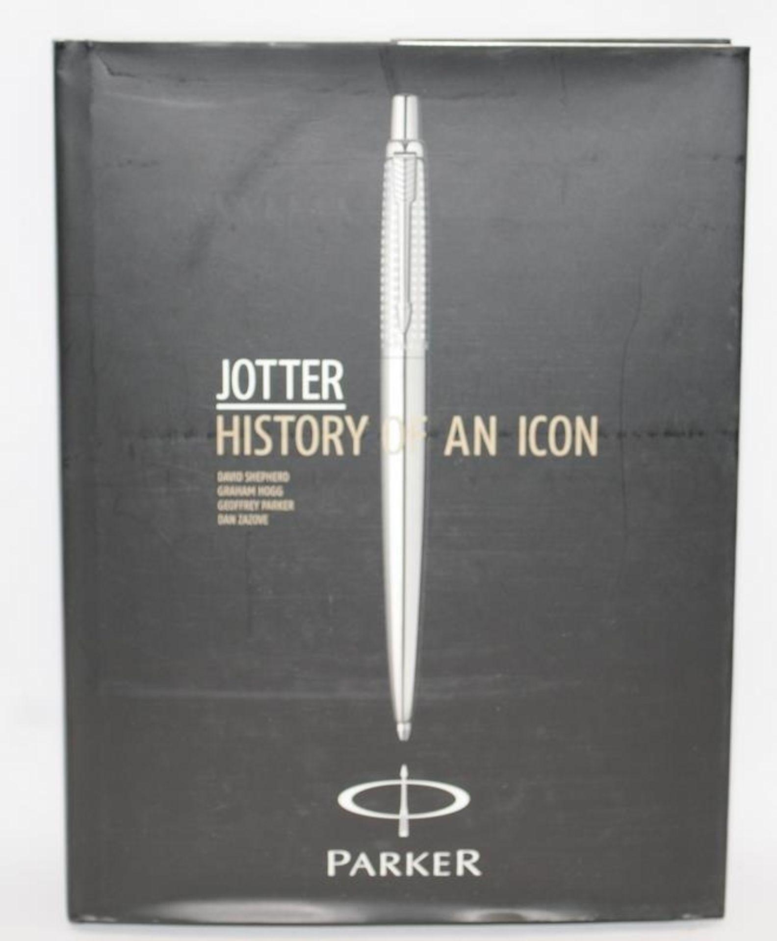 Quality hardback book 'Jotter- The History of an Icon'. The definitive book on the Parker Jotter.