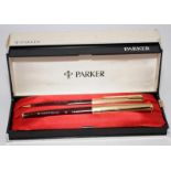 Vintage Parker 61 Custom Mardon fountain pen and propelling pencil. Excellent chalk marks.