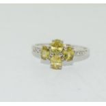 9ct gold rare Sphere ring size S
