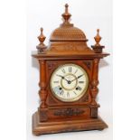 Collectible early Seiko Seikosha mantel clock. O/all case height approx 54cms