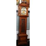 Quality vintage Emperor longcase clock with Westminster chimes of German manufacture. Comes complete