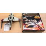 Hasbro Star Wars Revenge of the Sith Arc-170 Fighter, boxed, missing figures.