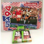 Subbuteo USA 94 set (seems complete but not checked), together with 2 boxed players sets and 2