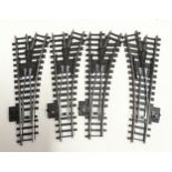 8 Triang/Hornby points - Super 4 4 x R491 Righthand and 2 x R490 Lefthand. (1 x RH point in LH box),