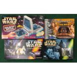 Star Wars games to include Electronic Galactic Battle, DVD Trivial Pursuit, Escape the Death Star