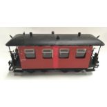 G gauge Caboose Brake Van and Bachmann Open Ore Wagon - Needs repair.