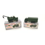 Dinky Military 622 Foden Covered 10-ton Wagon - green including ridged hubs with black treaded
