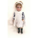 Simon & Halbig / Kammer & Reinhardt antique bisque miniature doll, German, impressed HALBIG K*R,