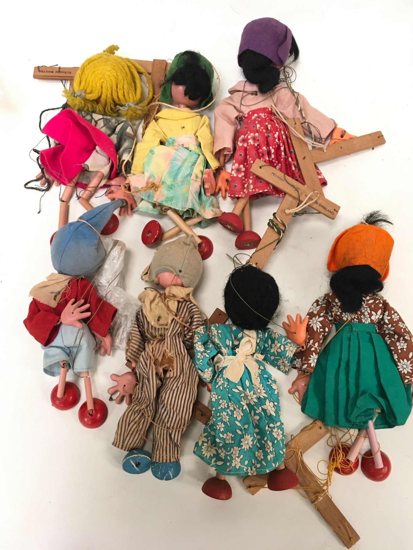 Collection of 7 Pelham puppets to include Jumpette Noddy and Andy Pandy. - Image 2 of 2