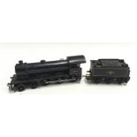 Triang R150 4-6-0 locomotive and tender BR Black No.61572. Appears in Good condition.