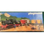 Playmobil System G-Gauge set 4031 Pennsylvania Railroad train set. Missing track, figures and