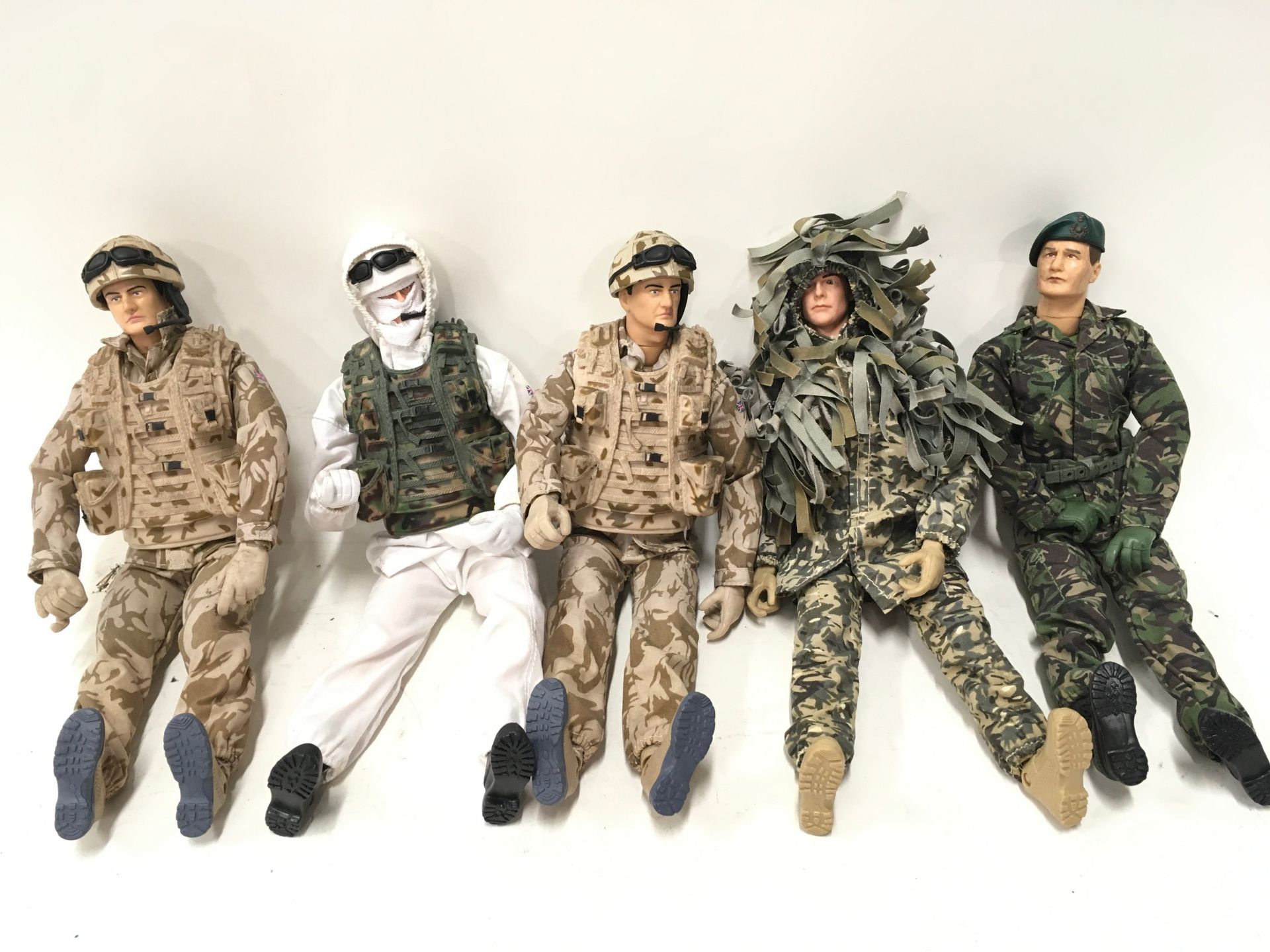 Large bundle of HM Armed Forces action figures and vehicles to include Helicopter, 2 x Tanks, - Image 7 of 10