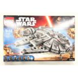 Lego Star Wars 75105 Millennium Falcon. Unused with unused instructions, lego in sealed packs but