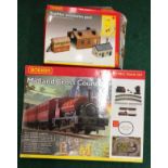 Hornby OO Gauge R1027 Midland Cross Country Set consisting of: 0-4-0 LMS 16037 Saddle Tank and 3 x