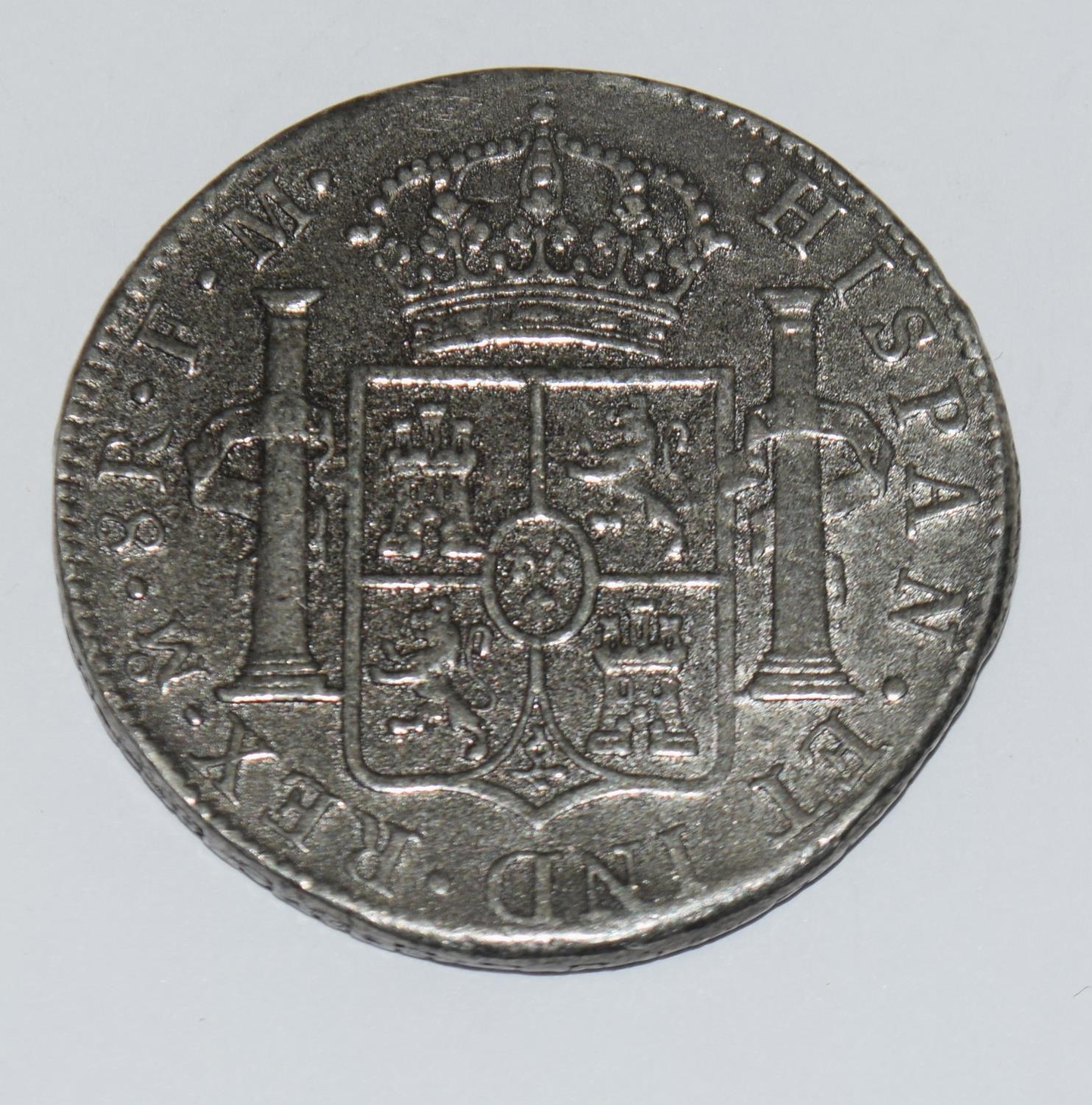 1776 Carolus III coin - Image 2 of 2