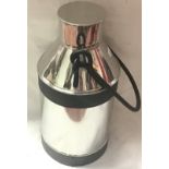 A stainless steel milk churn (V2) (065)