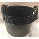 8 x 26 litre trug buckets (110)