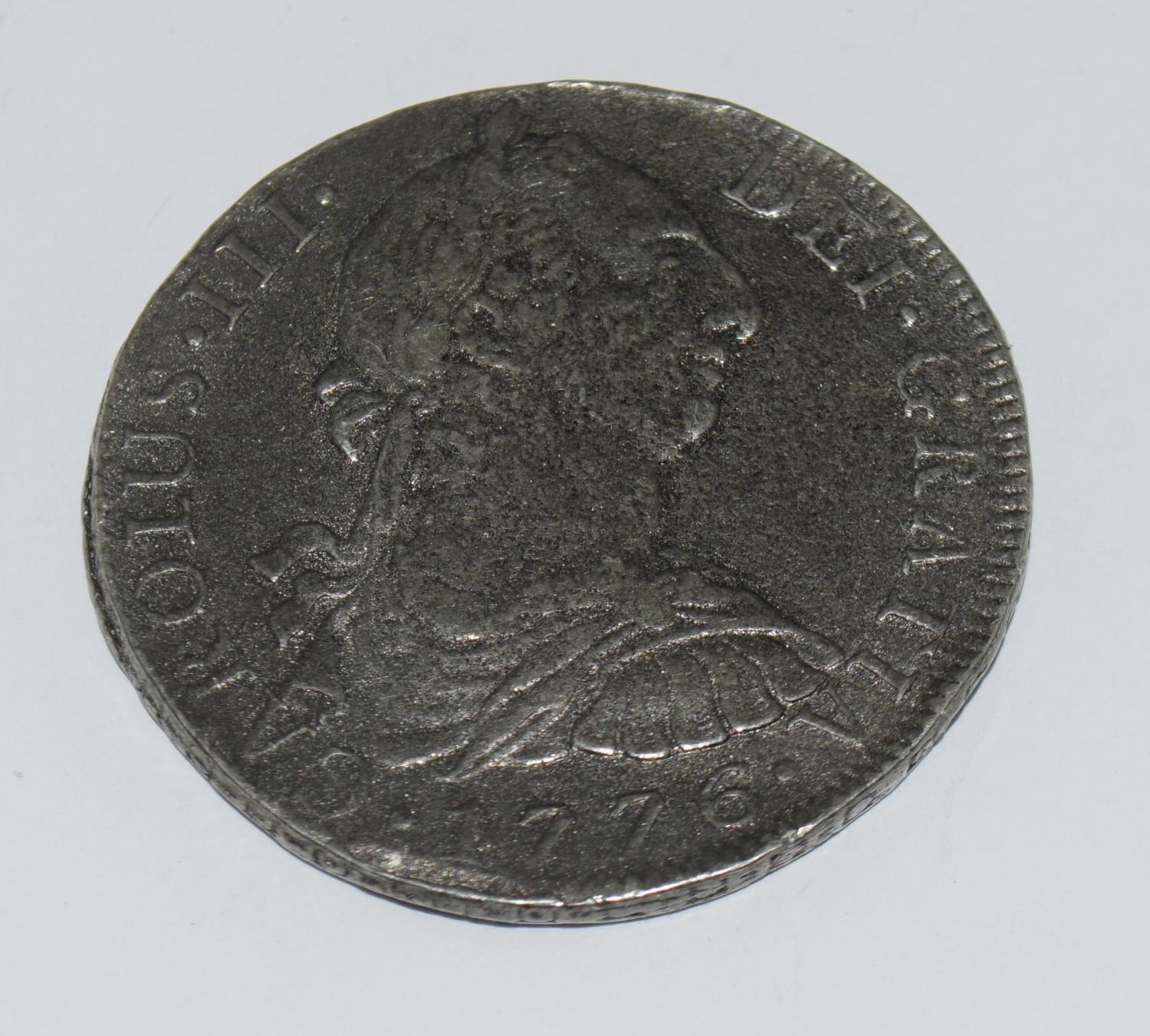 1776 Carolus III coin