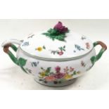 Large Franklin Mint Soup tureen and serving ladle "La Soupiere Provencal"