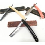 Collection of three cut throat razors in original boxes to include Beard Killer and John Watts
