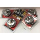 Four 70mm discus padlocks. (99)