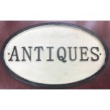 Large antique sign (244)