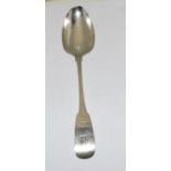 1 Scottish Georgian table/serving spoons, 82 grams.