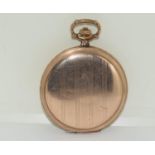 CYMA pocket watch double gold plated