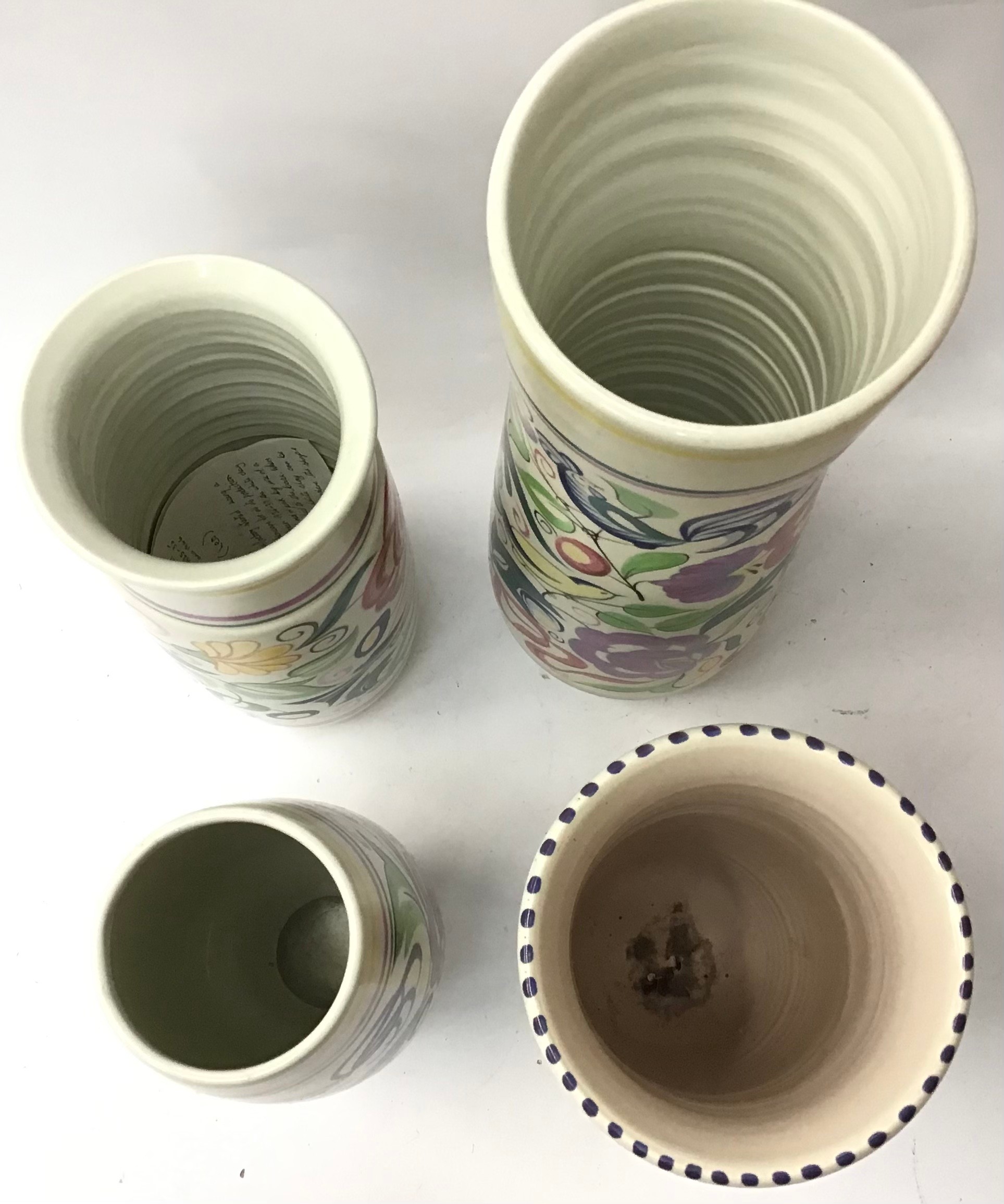 Poole Pottery collection of LE pattern vases (8) - Image 2 of 5