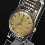 Vintage Girard Perregaux Gyromatic Deep Diver gents automatic watch. 37mm across including winder.