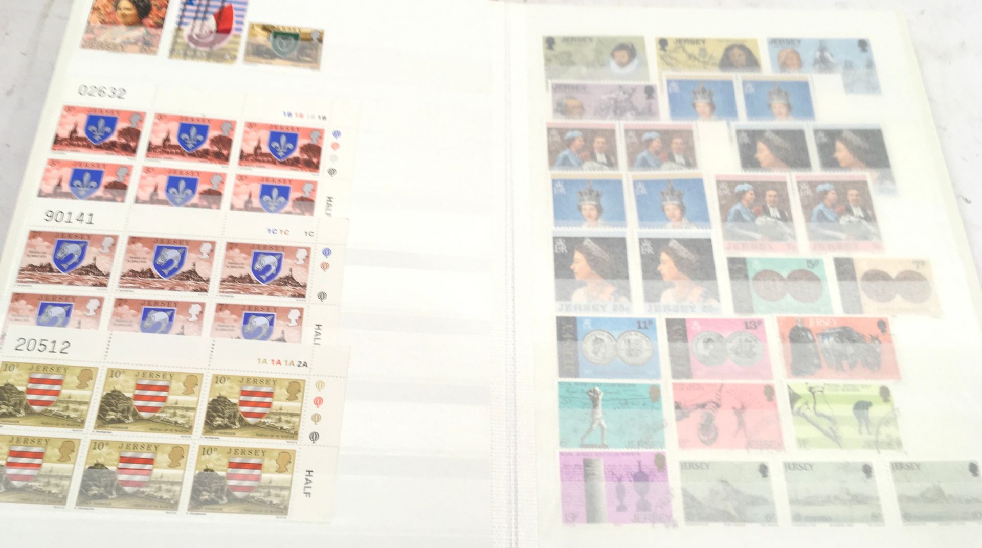 Stamps: Jersey stockbook containing mint issues - Image 2 of 4