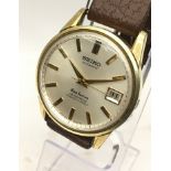 Super condition Seiko Sea Horse automatic gents dress watch. Model ref 7625-8021, serial number