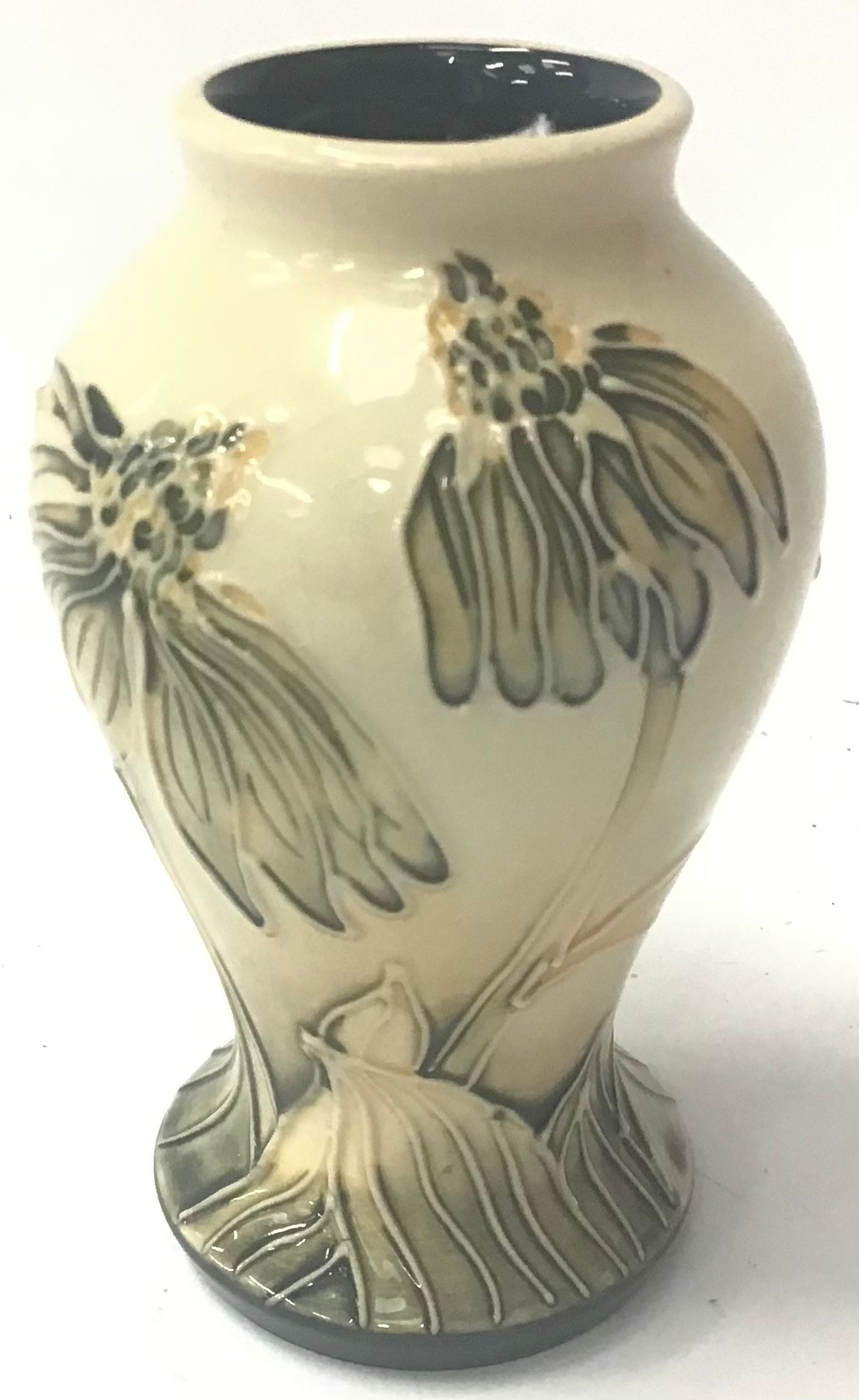 Moorcroft small vase 3.75" high fully marked & signed to base 2001. - Image 2 of 3