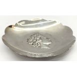 Silver commemorative pin dish depicting her majesty Queen Elizabeth II