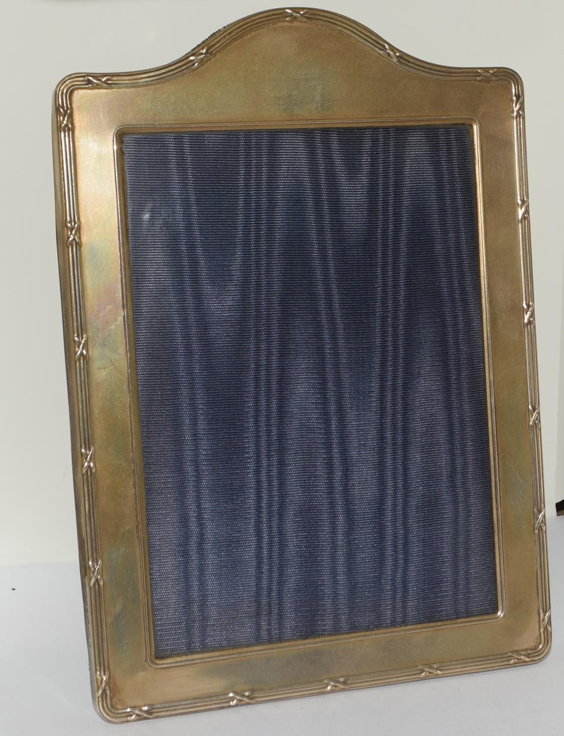 Silver H/M gilded easel back picture frame 19x13cm - Image 7 of 7