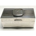 Solid silver ERII jubilee box