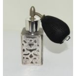 Silver ladies atomizer spray