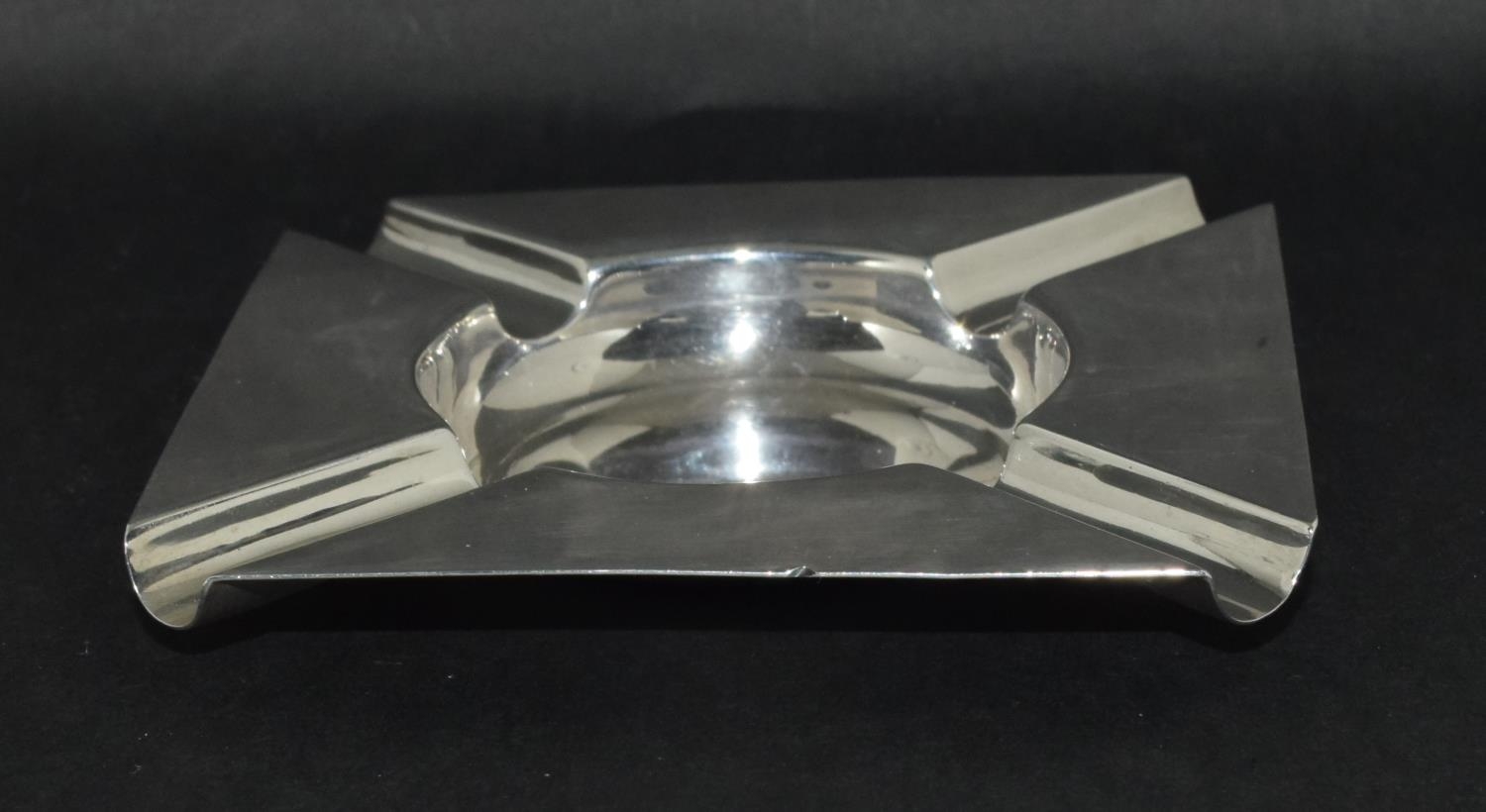 Pair of silver ash trays 94g - Image 9 of 9