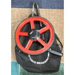 Forge Steel analogue distance measuring wheel with carry case