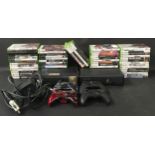 Microsoft Xbox 360 bundle to include two consoles, four controllers, leads and a large collection of