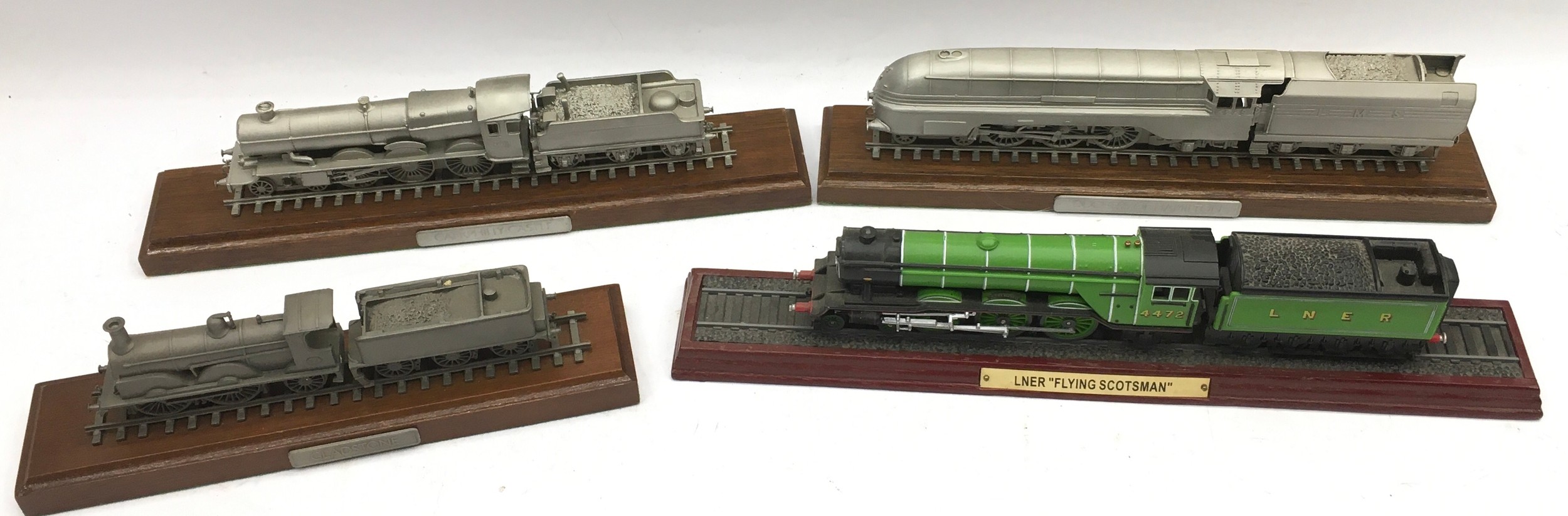 Large collection of static display pewter locomotives 13 in all - Bild 3 aus 5