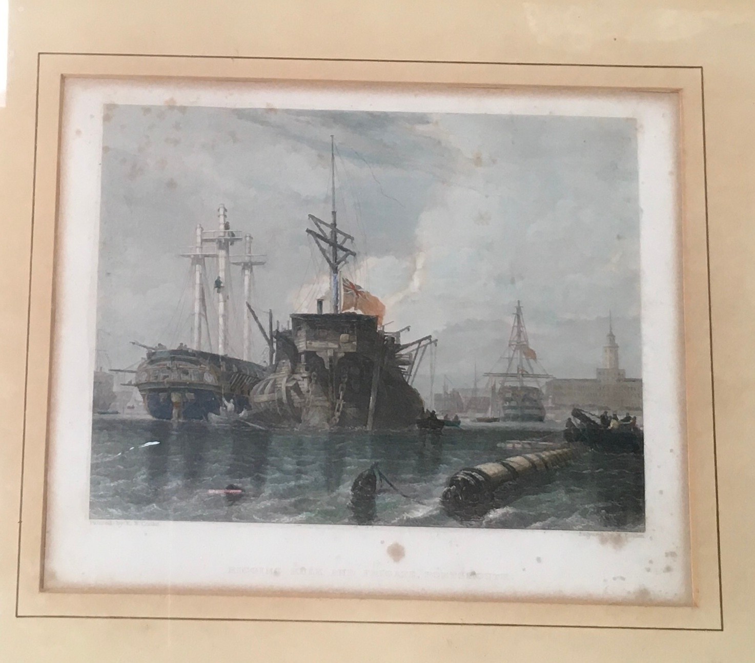 E.W.Cooke a collection of 5 19C prints of Harbour and Seascapes - Bild 6 aus 6