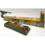 Tin Plate Gee Wiz game and shooting gallery