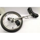 Loncraine Broxton unicycle with 8" wheel and adjustable seat