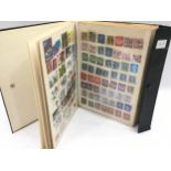 Stamps: Black album of GB stamps ref 163