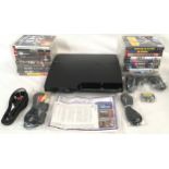 Sony PlayStation 3 console with controller, leads and 20 games.